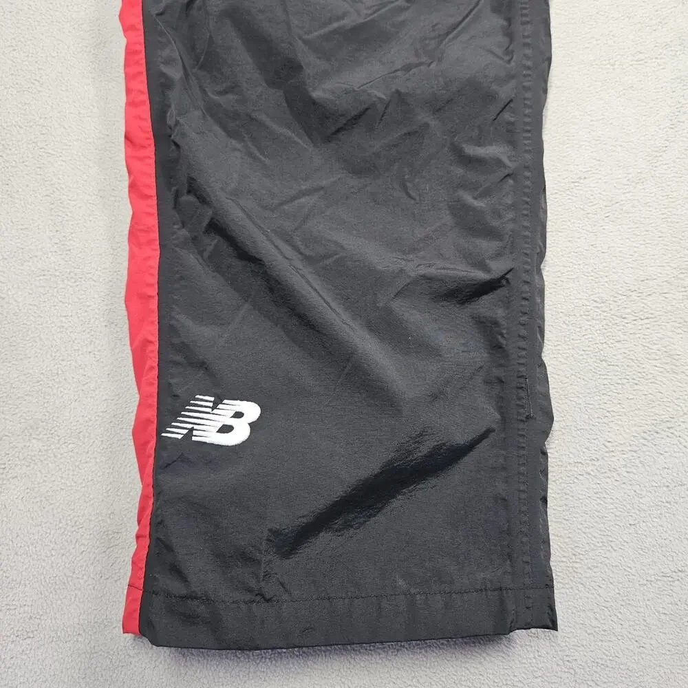 Vintage Rochester Rattlers Track Pants Men’s M New Balance Black MLL Y2K